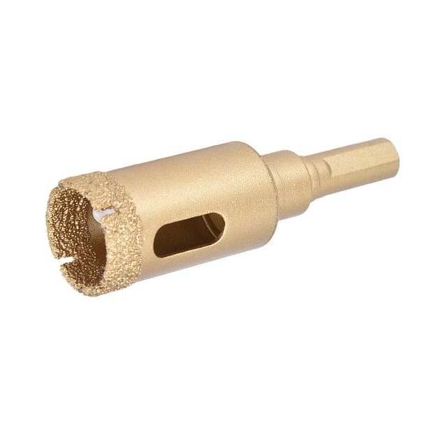 Broca De Diamante Broca Sierra Perforadora Diamond Drill Bit Hole Saw Opener Cutter Herramienta De Corte De Perforación Para Glass Granite20mm Triangle Shank ANGGREK Herramientas