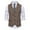 Brown, variant on Herrnalise Men's Herringbone Tweed Suit Vest Vintage Lapel Vest Men's Coat Gray