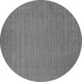 thumbnail image 1 of Ahgly Company Indoor Round Abstract Gray Contemporary Area Rugs, 7' Round, 1 of 1