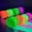 1320feet, variant on 880feet Blacklight Party Streamer Decorations 8 Rolls Glow Crepe Paper UV Reactive Fluorescent Neon Paper Streamers Glow Party Supplies and Decorations for Wedding Birthday Neon Fiesta Party
