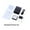 Standard Printer, variant on Mini 58mm Ink-free Portable Thermal Printer Wireless Receipt Printer USB BT ,Quick-Drying Ink
