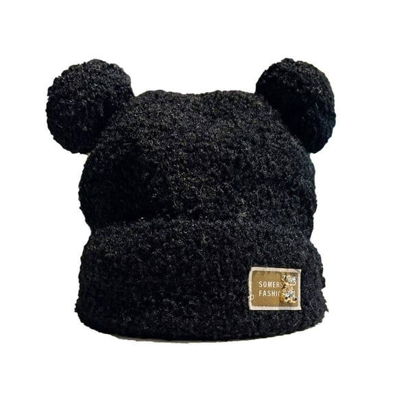 TELOLY Balaclava Women Suitable For Various Hairstyles Face Mask For Cold Weather Small Face Effect Kids Ski Mask Black