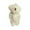 White, variant on KQJQS Mini Multi-color Plush Toy Joint Bear Doll Long Hair Hat Necklace Accessories