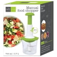 thumbnail image 3 of Hauz - Manual Chopper with 3 Blades, 700ml Capacity, BPA Free, Green, 3 of 3