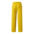 thumbnail image 4 of AzureSilk Men's Color Loose Wide Leg Sweatpants Men's Casual Fashion Sweatpants, 4 of 4