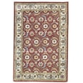 thumbnail image 1 of Hand Tufted Red Wool Rug 4' X 6' Persian Kashan Oriental Room Size Carpet, 1 of 9