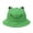 Green, variant on Frog Bucket Hat for Women Summer Autumn Plain Women Panama Outdoor Hiking Beach Fishing Cap