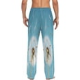 thumbnail image 3 of Dandelion Seeds Men's Pajama Pants Lightweight Sleepwear Bottom Lounge Pants, 3 of 6