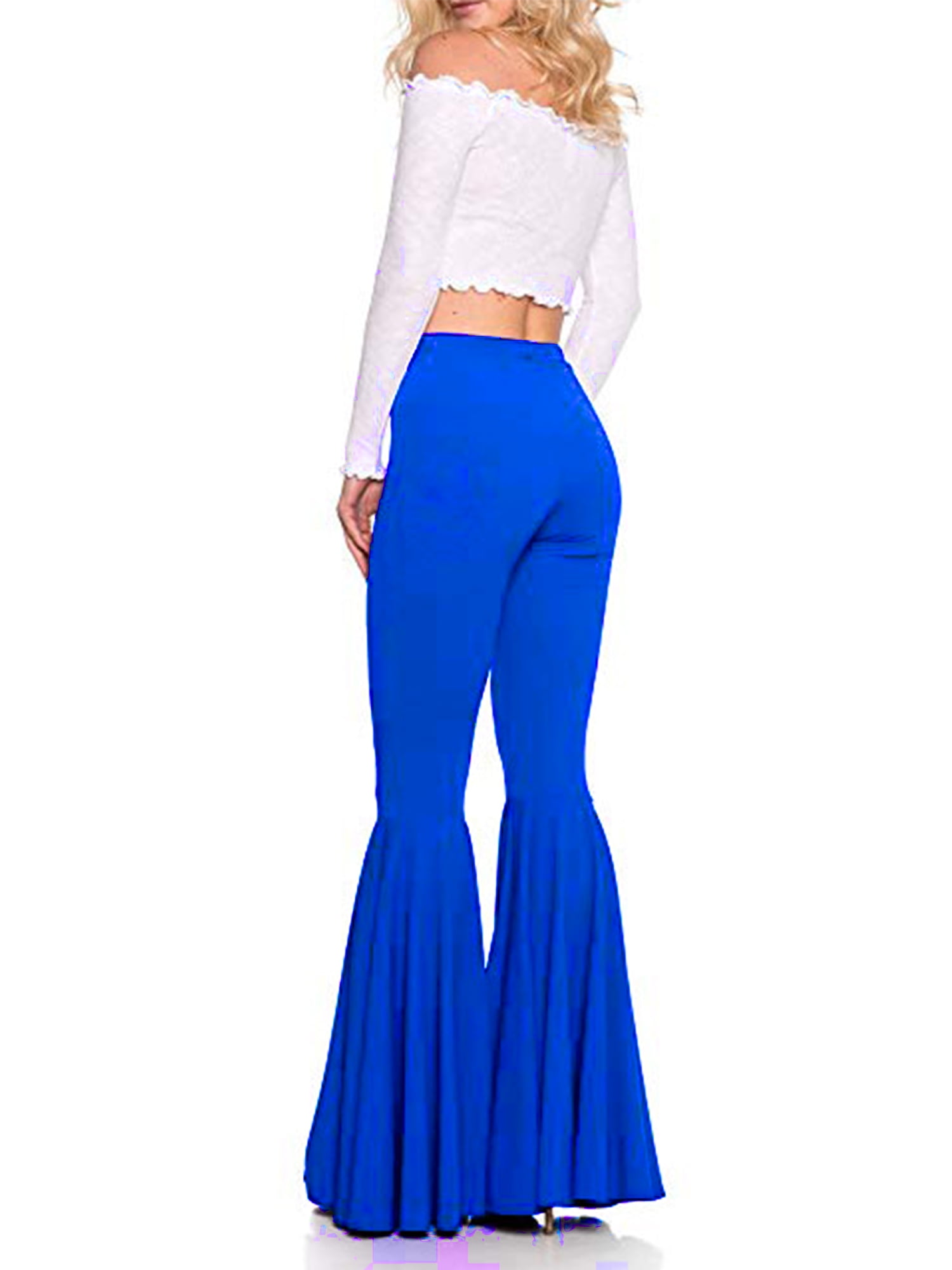 Sexy Dance Women Solid Ruffle Flare 