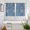 Blue, variant on Black Morocco Kitchen Curtains Window Panels, Traditional Tribal Abstract Geometric Art Insulated Window Treatment Curtain, Grommet Curtains for Bedroom/Living Room/Bathroom, 2 Piece 42"Wx54"L
