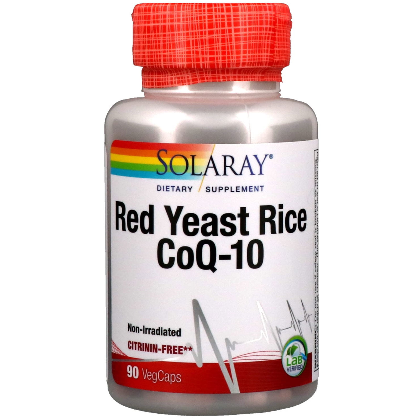 Solaray Red Yeast Rice Plus CoQ10 With Niacin for Added
