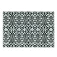 thumbnail image 1 of Black and White Cutting Board, Monochrome Ikat Pattern Bohemian Chevron Modern Scribble Print, Decorative Tempered Glass Cutting and Serving Board, Small Size, White and Charcoal Grey, by Ambesonne, 1 of 1