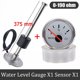 thumbnail image 1 of 0-190 Ohm Water Level Sensor + 52mm Water Level Gauge 100mm 125mm 200mm 250mm Fuel Level Sensor For Boat Marine Car Truck, 1 of 1