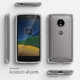 thumbnail image 3 of Poetic Affinity Slim Fit Dual Material Protective Bumper Case for Moto G5 (2017) Clear, 3 of 7