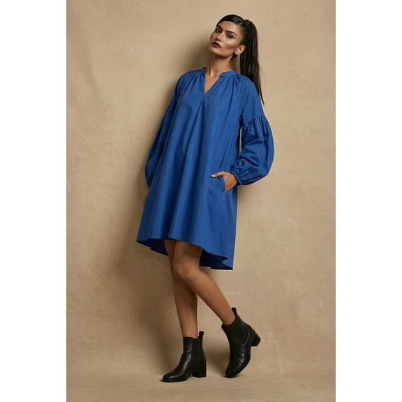 Royal Blue High Low Dress