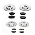 thumbnail image 3 of PowerStop Front and Rear Z23 Evolution Sport Carbon-Fiber Ceramic Brake Pad and Drilled & Slotted Rotor Kit Fits: FORD Select Models K5447, 3 of 10