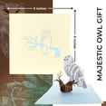 thumbnail image 2 of Magical Owl 3D Pop up Greeting Card - Animal, Zoo, Cute Bird, Nocturnal, Fun, Graduation, Happy Birthday, Spouse's Day, Just Because, Love, Friendship, Thank You, Special Occasion, 2 of 3