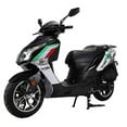 thumbnail image 4 of X-Pro Brand New 150cc Gas Moped Motorcycle, 13" Aluminum Wheels, Electric/Kick Start Large Headlights!, 4 of 5