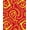 Red, Pattern 1, variant on ODIKA 6x9 Machine Washable Non-Slip Area Rug, Professional Stadium Fan Bathroom High Traffic Rug, Red, 673356
