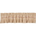 thumbnail image 3 of VHC Brands Ashmont Window Valance, 100% Cotton Farmhouse Curtain Topper for Living Room & Kitchen, 3 of 8