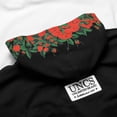 thumbnail image 2 of Andrea Women's Oversize Sweatshirt Jacket with Hood, Printed Roses, UNCS - Unlimited Clothing Style, 2 of 16