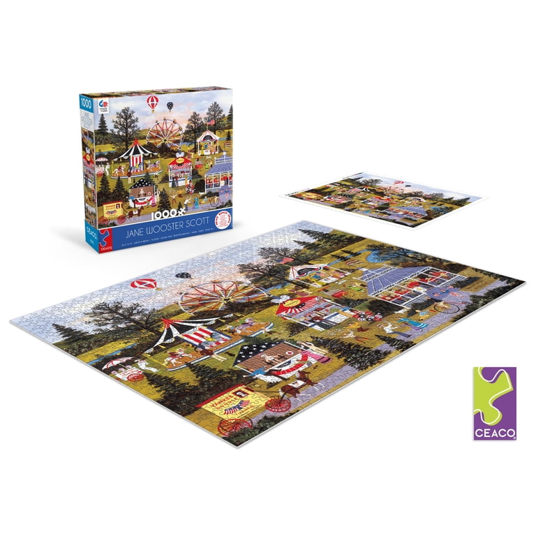 Ceaco, Jigsaw Puzzle, 1000 Piece Stars and Stripes, Independence