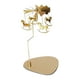thumbnail image 2 of Candelabro giratorio navideño con forma de carrusel, portavelas de acero inoxidable para decoración de chimeneas de bodas, 2 of 9