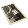 thumbnail image 3 of Print: Girl Wearing Eyeglasses, Bonnet And Apron, With Washboard And Tub, 3 of 4