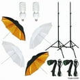 thumbnail image 2 of 400W Photo Studio Light 4 X 32" Umbrellas Video Photography Lighting Kit for Studio, Portrait, Video Shooting, 2 of 6