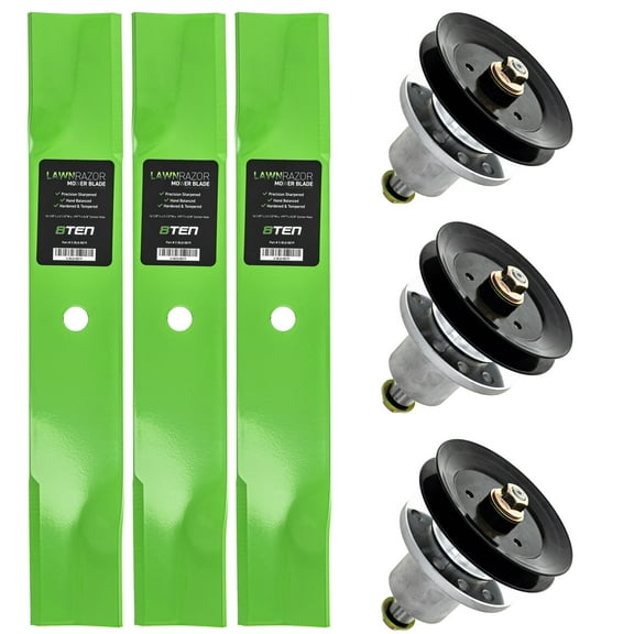 8TEN Blade Spindle Kit for Exmark 103-6583 1-414335 48-inch Deck MK1009907