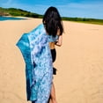 thumbnail image 3 of 4Monster Microfiber Beach Towel, Quick Dry Lightweight Towel, Large, OceanA, 3 of 8