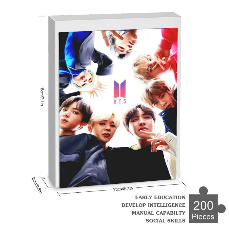 200 PCS Puzzle - Kpop BTS Jigsaw Puzzle - Walmart.com
