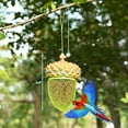 thumbnail image 3 of Costway Metal Acorn Wild Bird Feeder Outdoor Hanging Food Dispenser for Garden Yard, 3 of 10