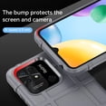 thumbnail image 4 of Case for Xiaomi Redmi 10A, Heavy Duty Shockproof Absorption Impact Resistant Protective Phone Case Bumper Rugged Cover for Xiaomi Redmi 10A HD Grey, 4 of 14