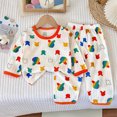 thumbnail image 6 of masbird Little Boys Girls Pajamas Sets Dinosaur Cotton 2 Piece Toddler Clothes Kids Pjs Sleepwear 6-12 Months 12-24 Months 2t 3t 4t 5t 6t 7t 8t 9t(Multicolour,18-24 M), 6 of 7