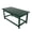 Dark Green, variant on Costaelm Outdoor Poly Plastic Adirondack Coffee Table, Rectangle Patio Coffee Table, White