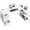 White, variant on 47 Inch L Shaped Office Desk with Power Outlets, Computer Desk with Drawers, Corner Desk for Home Office