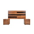 thumbnail image 3 of Recamara KS 4 Piezas Wenella Sin Espejo Nogal y Negro - Kessa Muebles, 3 of 5