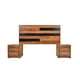 thumbnail image 3 of Recamara KS 4 Piezas Wenella Sin Espejo Nogal y Negro - Kessa Muebles, 3 of 5