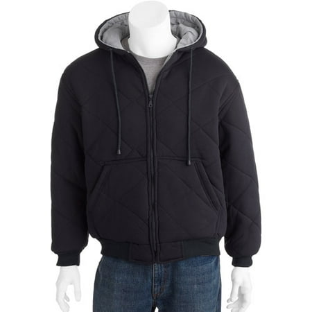 Big Men's Quilted Fleece Jacket