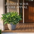 thumbnail image 6 of Yastouay 10Pcs Fake Plants,Realistic Artificial Greenery for Outdoors,UV Resistant Artificial Ferns for Outdoors Front Porch Decor, 6 of 10