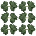 thumbnail image 1 of Fake Artificial Leaves for Roses Decorations - 36 Silk Green Roses Flowers Leaf with Realistic Vine, 1 of 5