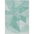 thumbnail image 2 of Addison Rugs Chantille Indoor/Outdoor Transitional Geometric Teal Washable Rectangle Rug, 10' x 14', 2 of 6