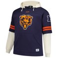 thumbnail image 2 of Men's '47 Navy Chicago Bears Big & Tall Split Zone Cornerback V-Neck Hoodie, 2 of 4