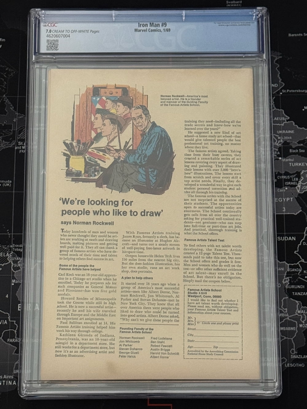 Iron Man #9 - CGC 7 Comic Book