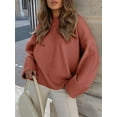 thumbnail image 6 of Luniro Chunky Sweaters for Women Oversized Knit Fall Pullover Sweater Tops Trendy Fashion Clothing, 6 of 10