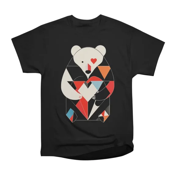 Bear My Heart T-Shirt Tee Gift For Him Merch For Her Apparel For Friend