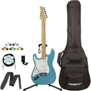 Sawtooth Classic ES 60 Alder Body Electric Guitar Kit with ChromaCast Gig Bag & Accessories