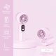thumbnail image 1 of High Speed Handheld Fan With Digital Display USB Rechargeable Portable Mini Fan Quiet Fan For Student Office Travel Outdoor Use, 1 of 6