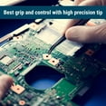 thumbnail image 3 of CPDD - High Precision 4 1/2 in. Curved Flat Tip Tweezers - 1 pc, 3 of 4